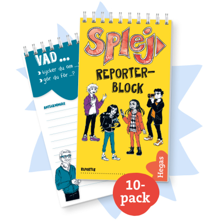 SPLEJ - Reporterblock (10-pack)